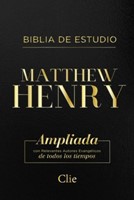 RVR60 Biblia De Estudio Matthew Henry Con Indice