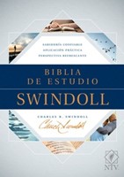 NTV Biblia De Estudio Swindoll (Tapa Dura Azul)