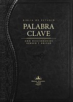 RVR 1960 Biblia de Estudio Palabra Clave (Piel Italiana Negro con Índice)