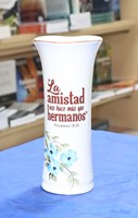 Florero Copita Suiza (Cerámica)