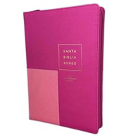 RVR 1960 Biblia Letra Gigante (Imitación piel, de alta calidad, fucsia/rosa)
