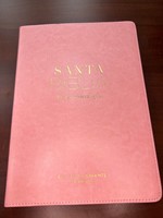 RVR 1960 Biblia Letra Súper Gigante (Imitación piel, rosa, canto dorado)