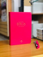 RVR Biblia Colección Clásica Fucsia Letra Grande (Imitación Piel, Canto Dorado, Fucsia )