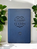 TLA Biblia El Camino, La Verdad Y La Vida (Imitación Piel Azul, Zíper, Canto Plateado)