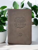 TLA Biblia El Camino, La Verdad Y La Vida (Imitación Piel Café Oscuro, Zíper, Canto Dorado)