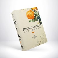 RVR1960 Biblia de Estudio Teológico (Flexible, Floral, Canto Dorado e Índice )