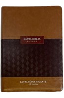 RVR1960 Biblia Classic Abba Letra Súper Gigante (Imitación Piel)