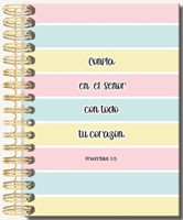 Libreta Anillada Confía en el Señor (Tapa Dura, Anillado)