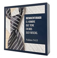 Cuadro de Sobremesa Bienaventurado (Madera)