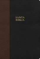 RVR 1960 Biblia Letra Súper Gigante (Símil Piel, Negro con Café)