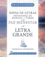 Sopas de letras Devocional de Mañana y Tarde para Paz y Bienestar (Rústica)