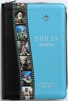 RVR 1960 Biblia para Niños Héroes Zíper (Imitación Piel)