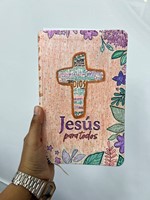Biblia Jesús para Todos Ilustrada por Stephani Suira (Imitación de cuero, color marfil)