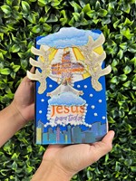 Biblia Jesús para Todos Ilustrada por Kadir J. Núñez R. (Imitación de cuero, color marfil)