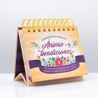 Calendario Perpetuo Ánimo y Bendiciones (Tapa Dura)