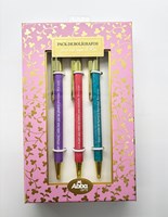 Pack 3 Bolígrafos Abba de Lujo Mujer de Dios (Metal)