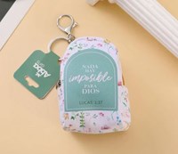 Llavero Mochila/Monedero ABBA Corazón (723592077587): Abba Bibles