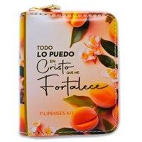 Billetera ABBA Cristo me Fortalece (Imitación Piel)
