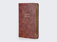 NBLA Biblia Ultrafina Letra Grande (Símil Piel, Café)