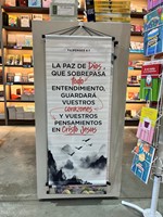Pergamino: La Paz de Dios (Lona)