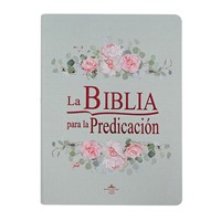 RVR 1960 Biblia de la Predicación Floral (Rústica)
