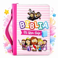 RVR 1960 Biblia Mi Gran Viaje para Niñas (Imitación piel)