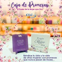 Caja de Promesas El Poder de la Mujer que Ora (Caja de Cartón)