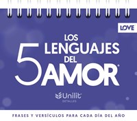 Calendario Perpetuo: Los 5 Lenguajes del Amor (Tapa Dura)