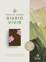 NTV Biblia de Estudio Diario Vivir Flores (Imitación Piel)
