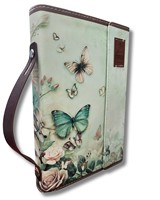 RVR 1960 Biblia Exquisita Mariposas en Primavera (Imitación piel, mariposas en primavera, con broche)