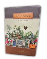 RVR 1960 Biblia Letra Súper Gigante Yo mi casa (Símil Piel)