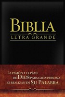 RV 1909 Biblia Letra Grande (Imitación Piel Negra)