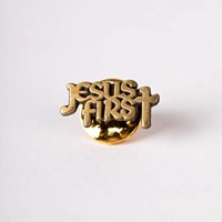 Pines Jesus First Lapel (Metal)