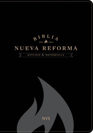 Biblia de Estudio Nueva Reforma-Piel Italiana Negro