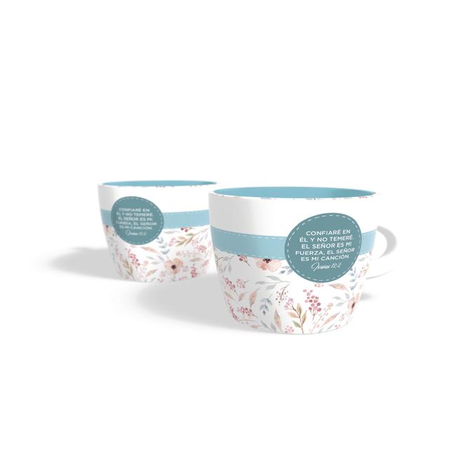 Taza Floral Confiaré En EL