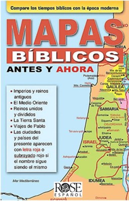 Folletos:Mapas Bíblicos Antes y Ahora