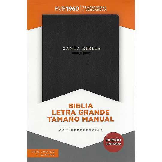RVR60 Biblia Letra Grande Tamaño Manual