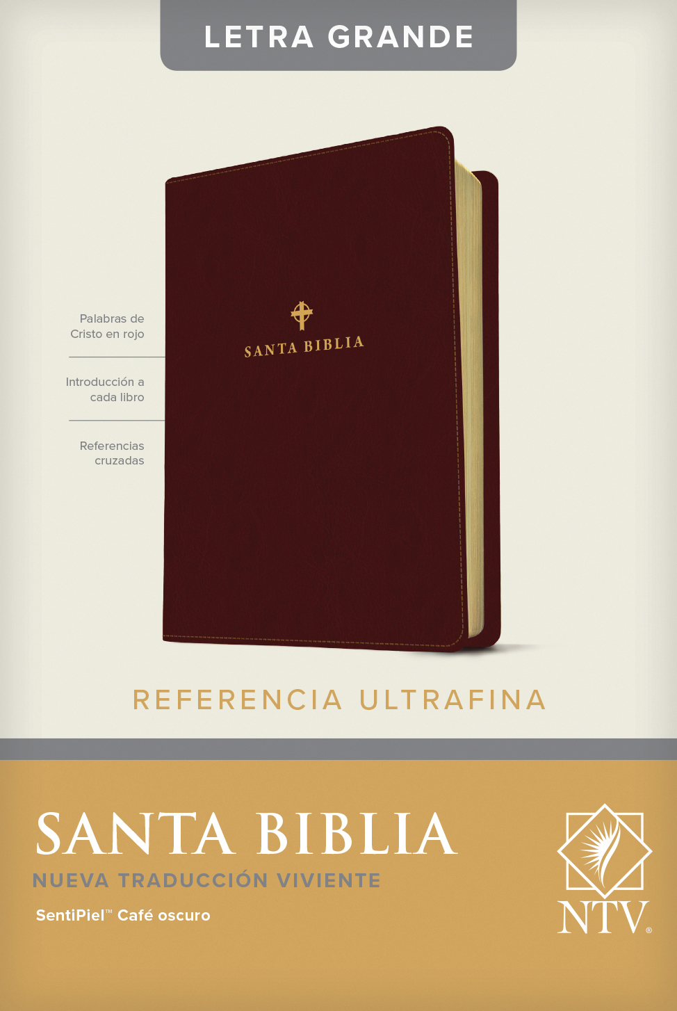 NTV Biblia Edición Referencia Ultrafina, Letra Grande