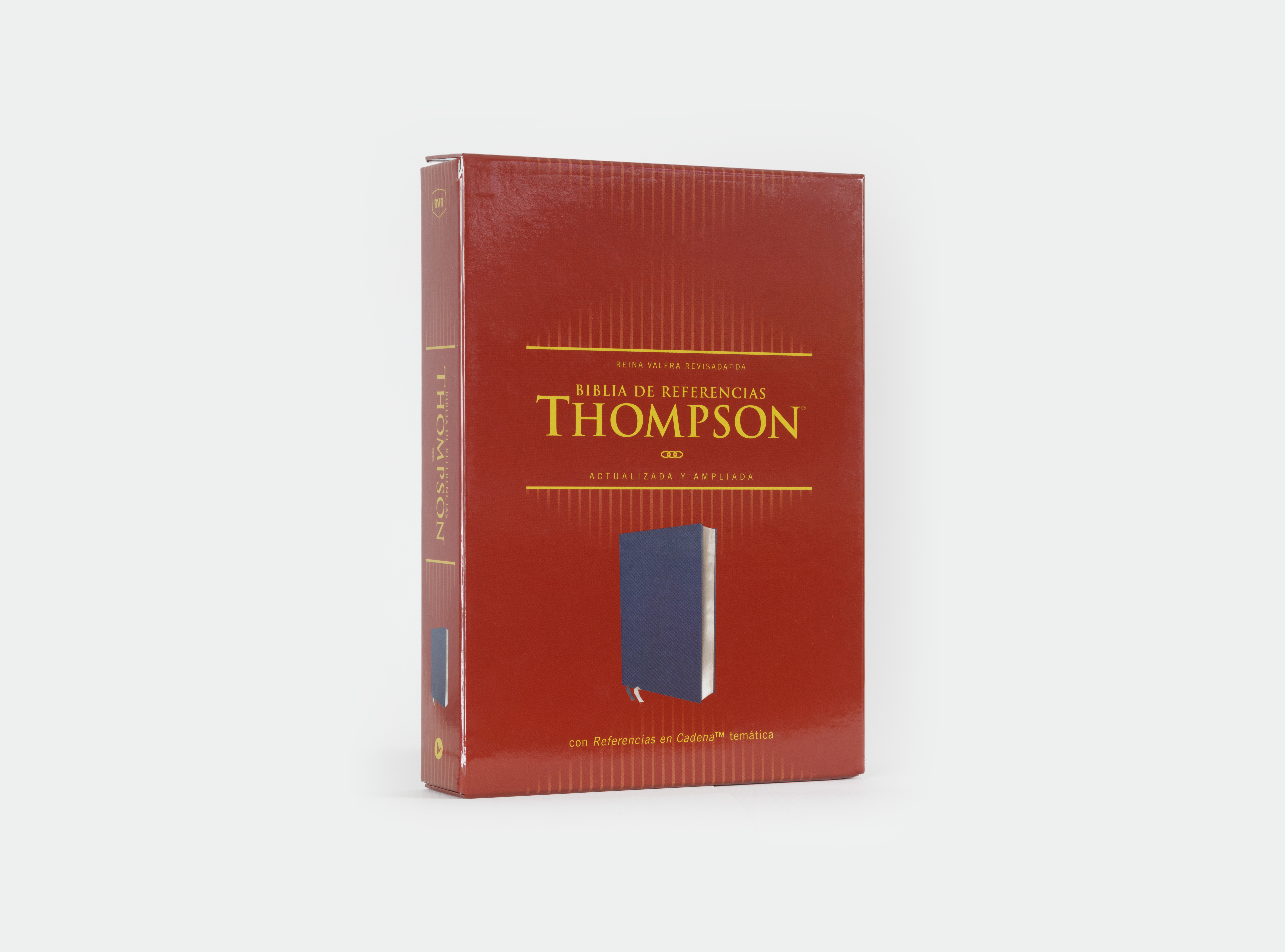 RVR Biblia de Referencia Thompson Azul añil
