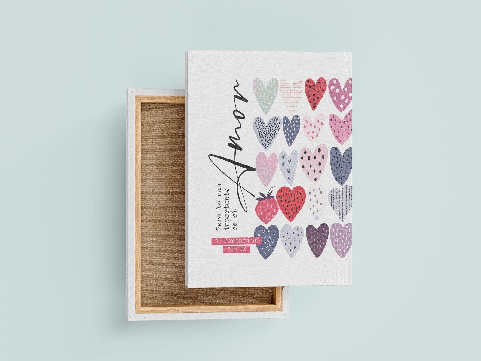 Cuadro Mini Canva: Amor
