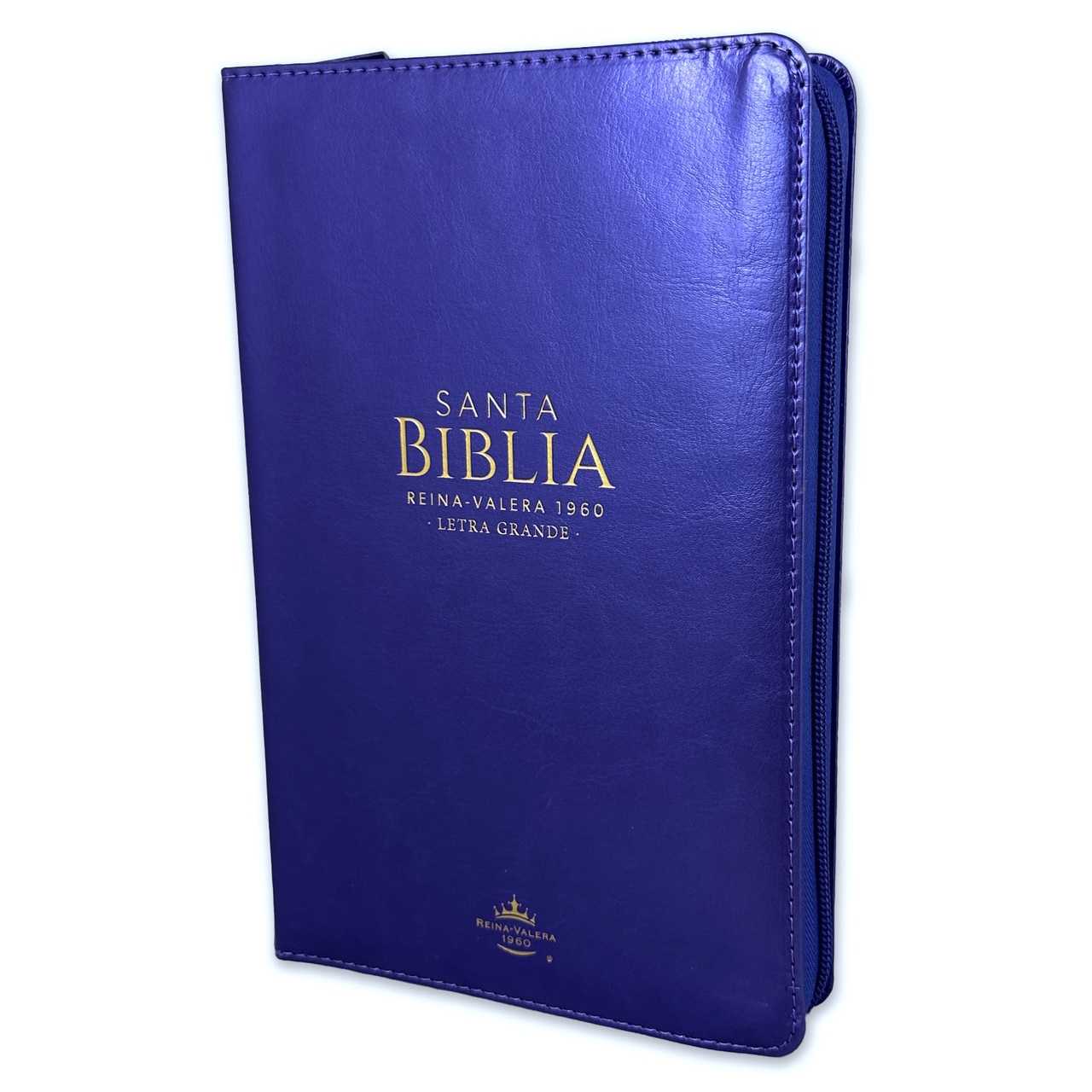 RVR 1960 Biblia Tamaño Manual Letra Grande Zíper