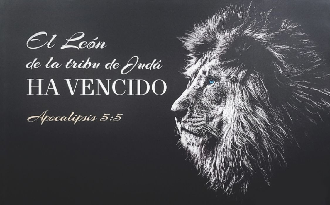 Canvas Grande León de Judá