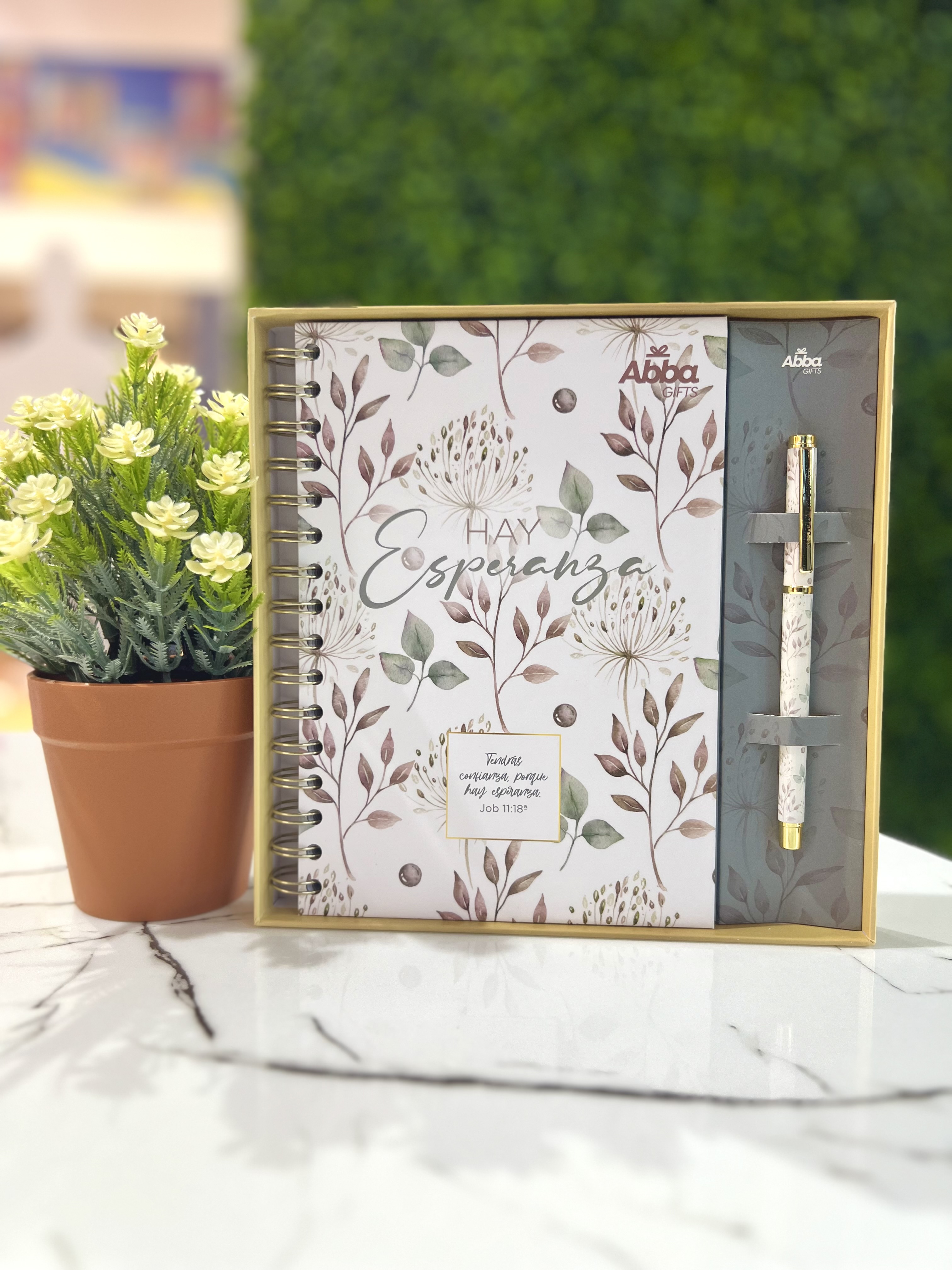 Libreta ABBA con Bolígrafo Hay Esperanza