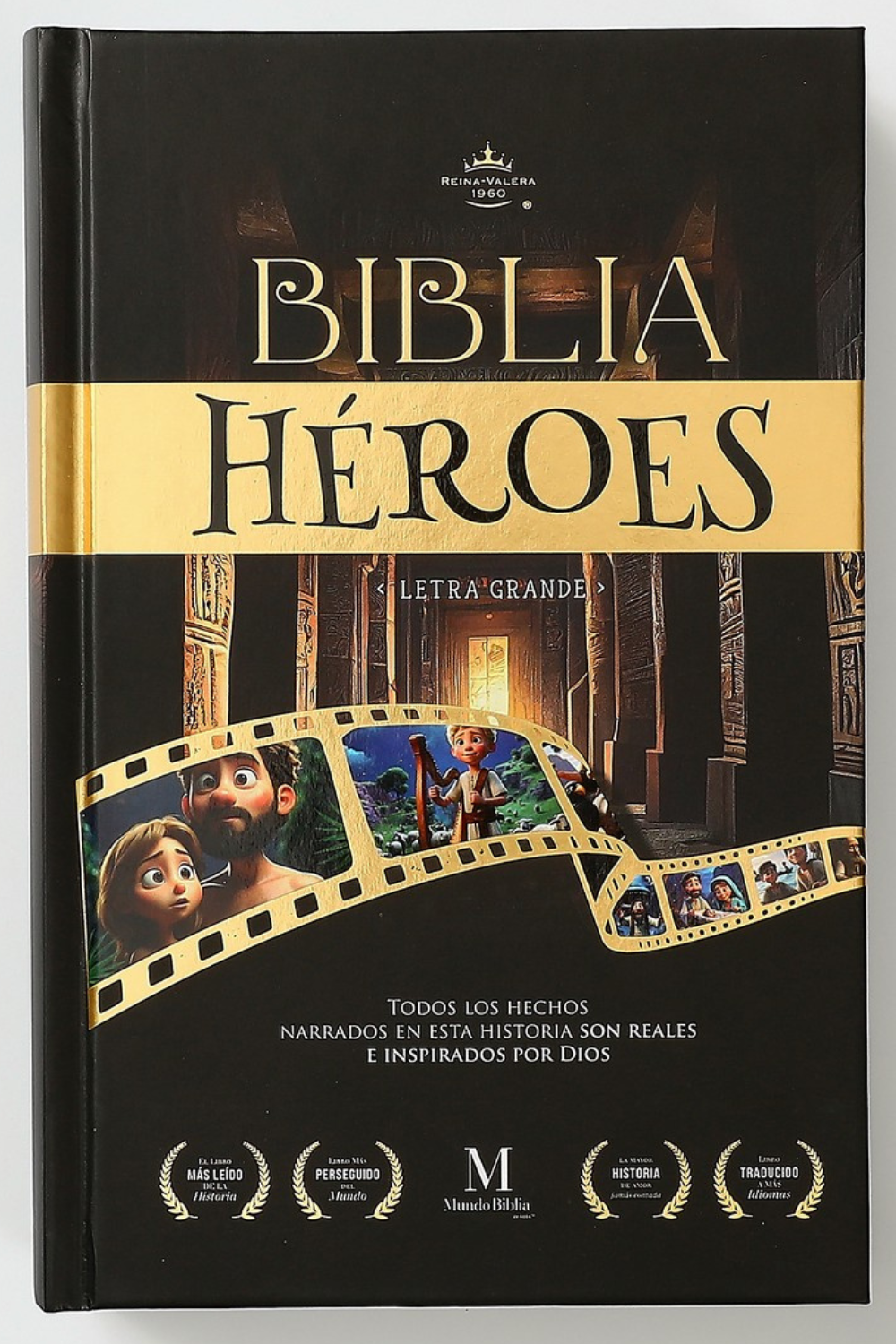 RVR 1960 Biblia Héroes para Niños