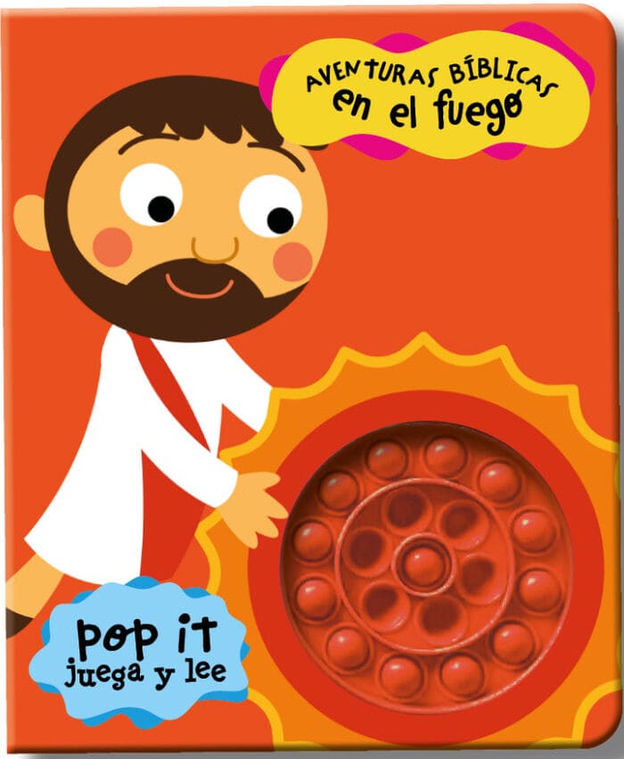 Aventuras Bíblicas en el Fuego - Libro Pop It