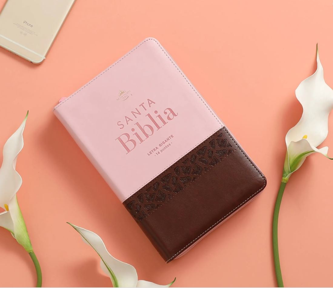 RVR 1960 Biblia Letra Gigante Estilo Mariposa con Índice