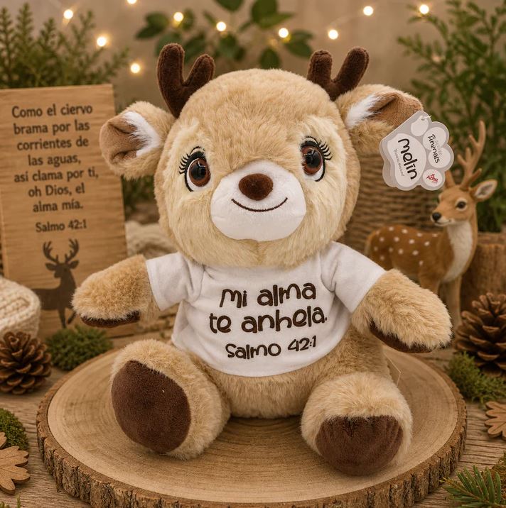 Melín Muñeco de Peluche Abba - Ciervo