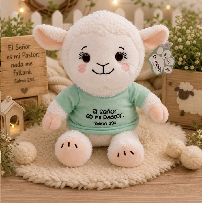 Pompy Muñeco de Peluche Abba - Oveja